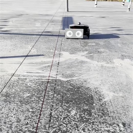 This little robot, created by Dusty Robotics, helps us build houses better and faster. In the hands of FrameTec, it not only cuts the time to do a layout in half but also improves accuracy and virtually eliminates rework, speeding up the entire build process. 👉 https://bit.ly/40C3UV3 #buildingbetterhomes #newhome #housegoals #realestate | Mandalay Homes