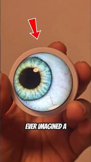 The Robotic Eye That Sees Like Us 😱😱