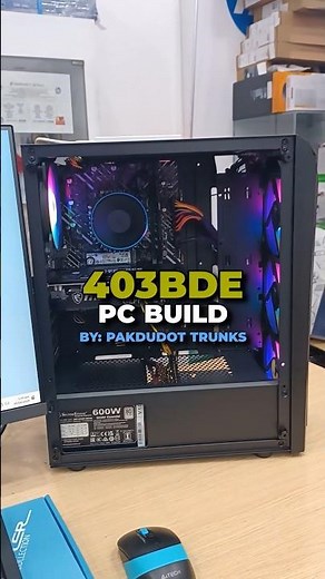 Stop Buying Office Prebuilts! Build This 403BDE PC BEAST Instead 🖥️🔥 #pcbuild #gamingpc #diy