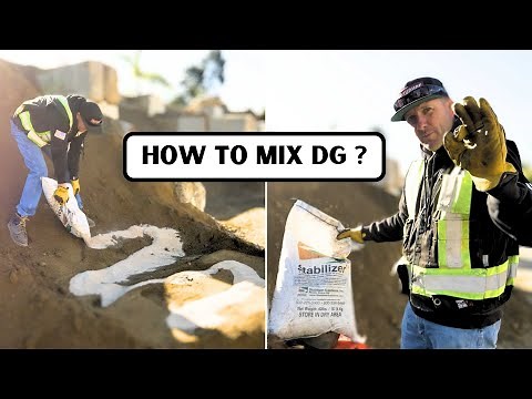 Using Stabilizer with D.G. (Decomposed Granite) How To