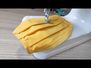 Многоразовая маска своими руками / Как сшить маску / How to make a mask handmade