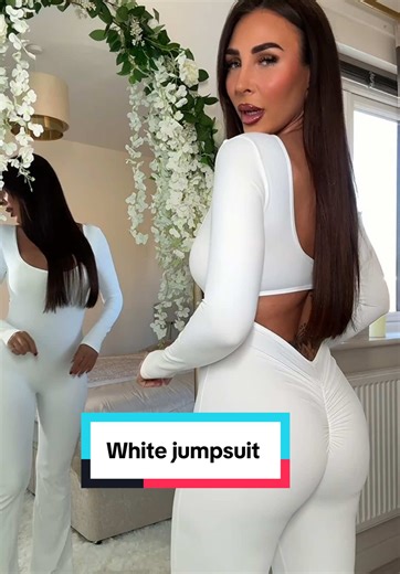 Stylish White Jumpsuit for Brunch or Night Out