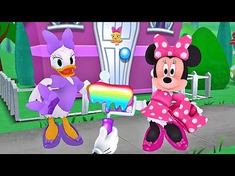 Minnie's Home Makeover 👷‍♀️ Disney Minnie Mouse & Daisy Duck Game for Kids