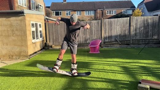 Building a Backyard Snowboard Setup