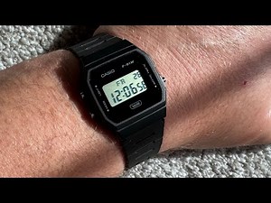 Casio F-91WB-1AEF unboxing and review