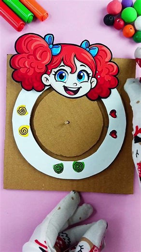 poppy playtime chapter 5 mini eye game cardboard Machine#poppyplaytime