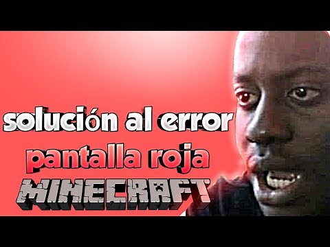 Cómo arreglar el error de la pantalla roja de Minecraft windows