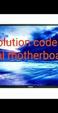 resolution code for china led lcd tv,panel resolution setting code,