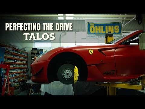 How Öhlins Engineered the Suspension for the Ferrari 599 XXT