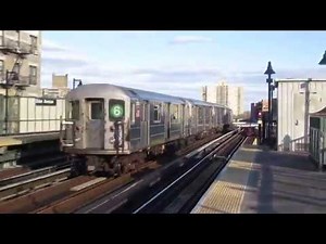 IRT Pelham Line: R142A and R62A 6 Train Action at Elder Avenue (Pelham Express and Local)