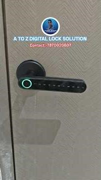 Bed Room Digital Door Lock installing Futures Specification ✅ #doorlock #home #newhardware