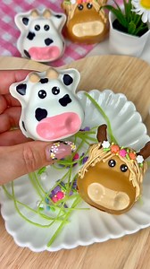 53K views · 552 reactions | Making cow cakes. The little cow cakes...