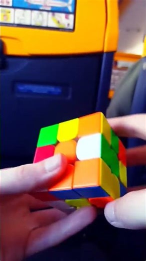 Solving my Rubik's Cube in a negative time! (Unofficial World Record)
