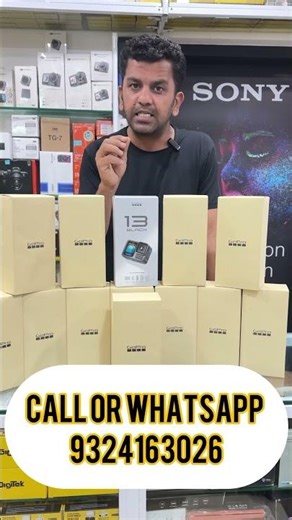 GoPro hero13 black brand new sealed pack @price of GoPro hero10 #GoPro