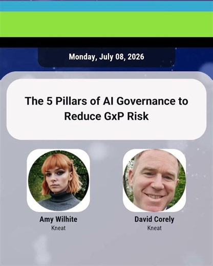 The 5 Pillars of AI Governance to Reduce GxP Risk