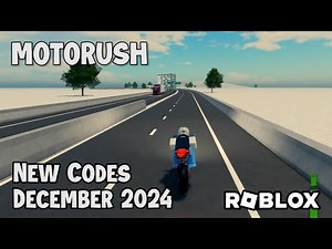 Roblox MotoRush New Codes December 2024