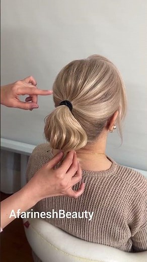 Transform Your Ponytail into a Stunning Updo in Seconds ✨