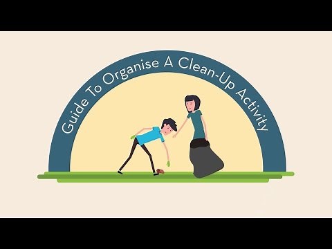 Guide to organise a clean-up activity
