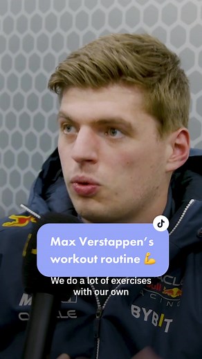 Max Verstappen's F1 Workout Routine: Neck Strength & Bodyweight Focus