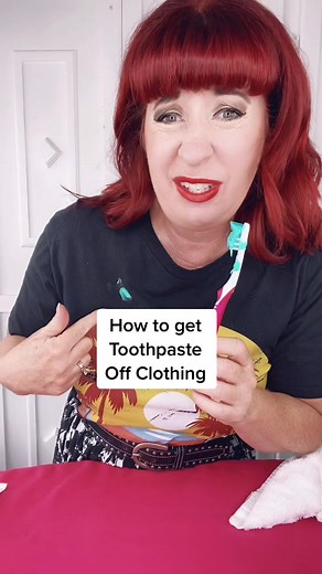 How to Get Toothpaste Stains Out of Clothes