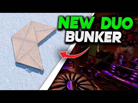 *NEW* BUNKER DUO In Rust 2025 | Rust Building Tutorial