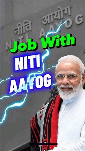 Work with #nitiaayog 😍 #internship with Government. #governmentinternship #internshipopportunity