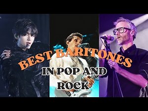 Guide to the Best BARITONE voices in MODERN POP
