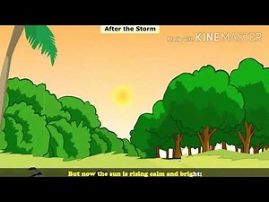 After the Storm By William Wordsworth Gul Mohar Class 6