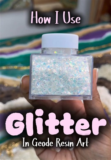 Resin Art Glitter Paste Techniques for Subtle Details