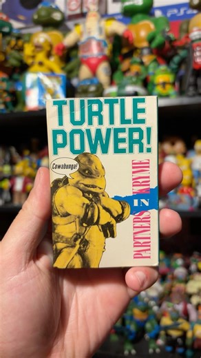 TMNT Turtle Power Partners In Kryme Cassette Tape