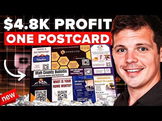 How a $90 Investment Turned Into a $50,000 Side Hustle Using Direct Mail Advertising