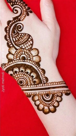 mehndi design easy and beautiful | new mehndi design | mehandi design simple | arabic mehndi design