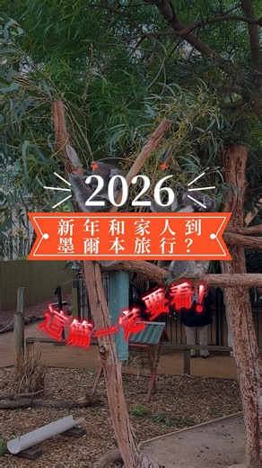 2026 春節出遊墨爾本攻略｜夏天旅行、一日遊與必打卡景點整理 還在煩惱 2026 春節要去哪裡旅行？ 如果你不想在冬天擠人潮，墨爾本其實是一個很好的春節旅遊選擇。 🌞 為什麼春節適合去墨爾本？ 春節剛好是澳洲夏天，天氣穩定、日照時間長， 非常適合戶外活動、海邊行程與城市漫遊。 對比亞洲冬天，墨爾本春節旅行真的完全是另一種體驗。 #春節旅遊 #2026春節 #春節出遊 #墨爾本旅遊 #墨爾本春節 #澳洲旅遊 #墨爾本一日遊 #大洋路 #亞拉河谷 #莫寧頓半島 #fyp