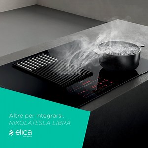 Diamo il benvenuto a NikolaTesla Libra, il primo piano cottura con bilancia integrata. Scopri di più: bit.ly/FbNikolaTeslaLibra | Elica