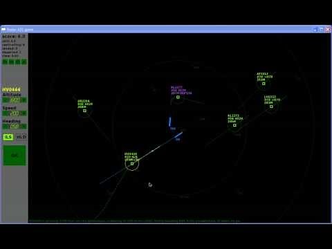 ATC Radar Game [long gameplay]
