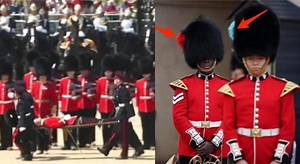 Le guardie reali inglesi svenute per il caldo, i soldati hanno delle regole per «cadere in maniera elegante»