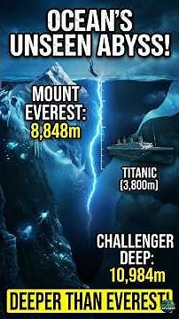 How Deep is the Ocean? (The Results Will SHOCK You!) #deepseek #facts #knowledge