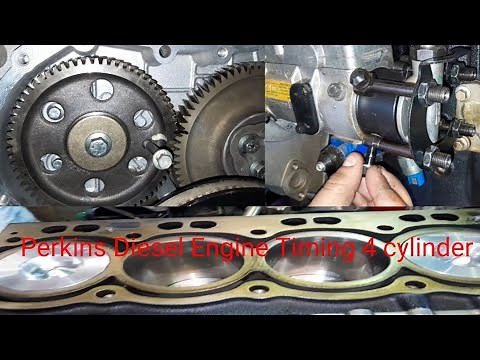 4 cylinder pump timing/ How to perkins engine pump timing/ 4 cylinder engine timing / Pump timing 4