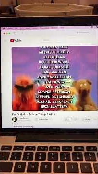 Sesame Street Elmo’s favorite things