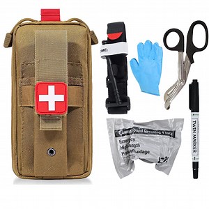 [Hot Item] Ifak Medical Molle Trauma Emergency Tactical Bag Combat Survival First Aid Kit Ifak Pouch