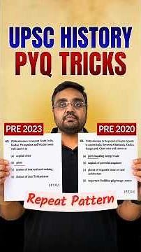 UPSC Prelims History PYQ Analysis | Ancient India Port Cities Repeated 2020–2023 | Pratik Nayak