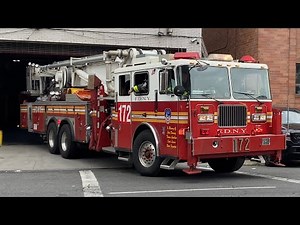 ⁴ᴷ ** FULL HOUSE ** FDNY Engine 330 and Tower Ladder 172 Responding { Classic PA300 + EQ2B + HORN }