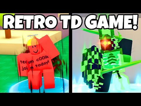 This Tower Defense GAME is AMAZING! - Roblox Retro Tower Defense (RTD)