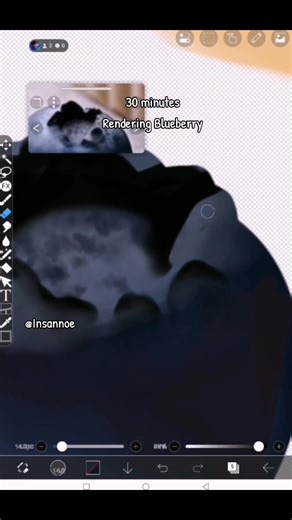 Realistic Food Drawing Tutorial in ibis Paint X