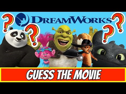 Guess the DreamWorks Animation Movie! | Animated Movie Quiz