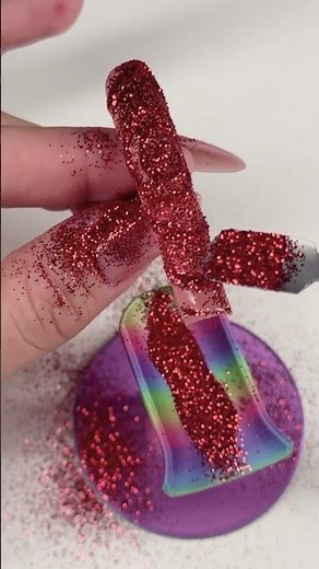 ✨ Candy Cane Swirl Nail Tutorial | Festive Nail Art with Meg 🎄💅