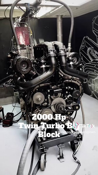 Our 2,000 HP Marine engine package is an insane combination.