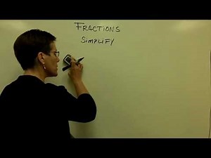 01 - Introductory Algebra - Simplify Fractions
