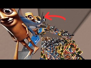 WOW TOO Much ALL Cursed Brainrot Nextbot in GMOD MAZE Minecraft PE MOD 18