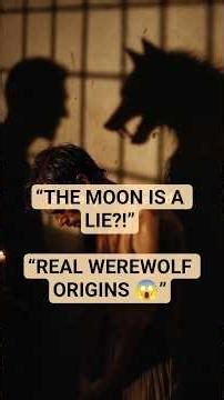 Werewolves Were NEVER About the Moon? The Dark Truth Behind Ancient Myths
